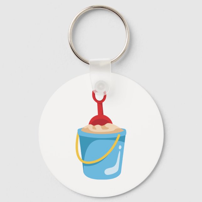 Sand Bucket Key Ring (Front)
