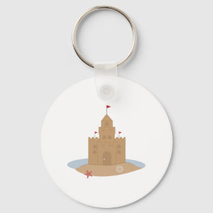 Sand Castle Key Ring