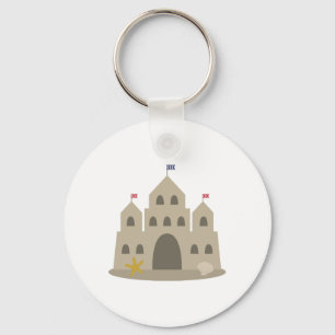 Sand Castle Key Ring