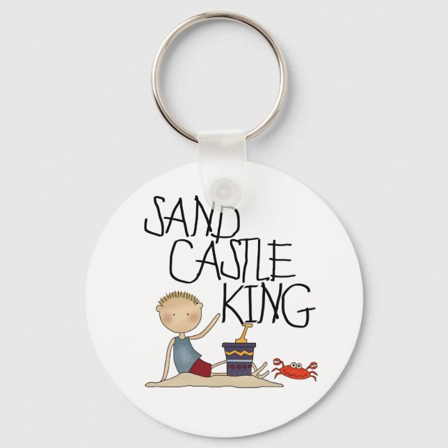 SAND CASTLE KING KEY RING (Front)