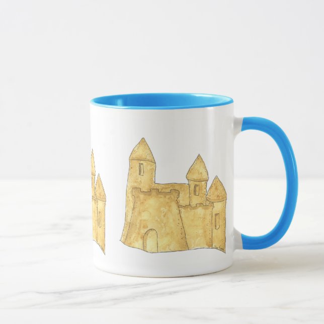 Sand Castle Mugs & Drinkware (Right)