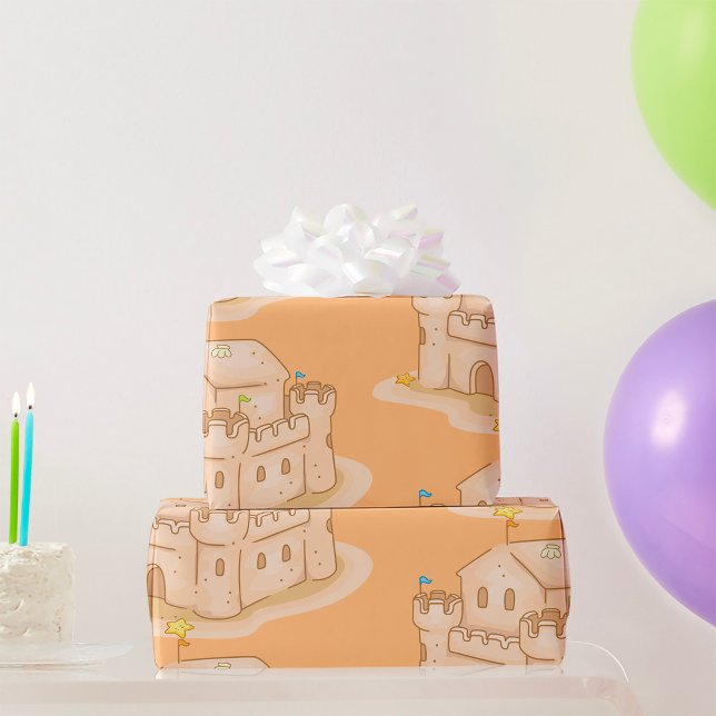 Sand Castle Wrapping Paper (Creator Uploaded)