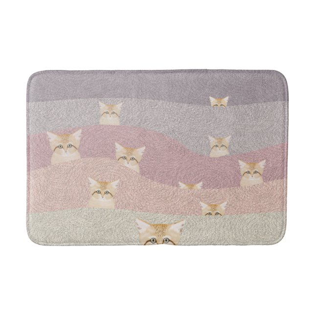 Sand Cats Bathmat (Front)