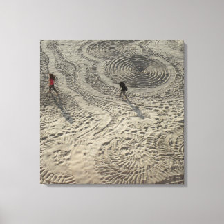 Sand Circle Canvas #3 Print