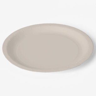 Sand Colour Paper Plate