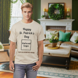 Sand Colour St. Patrick's Day Business T-Shirt