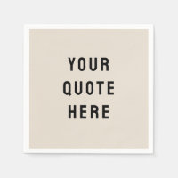 Sand Custom Quote Personalised Your Quote Here Tan