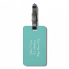 Sand dollar beach destination travel luggage tags