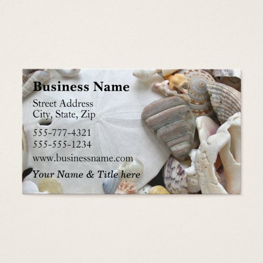 Sand Dollar Business Card