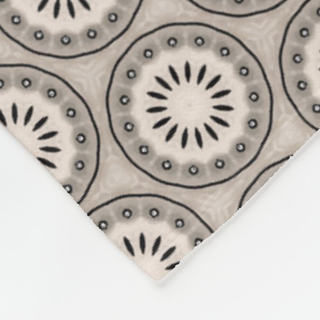 Sand Dollar Fleece Blanket (Corner)