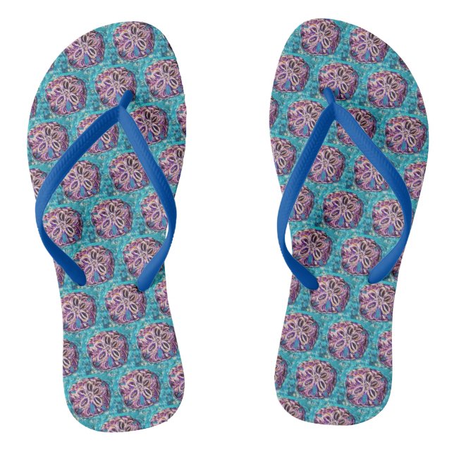 Sand Dollar Flip Flops (Footbed)