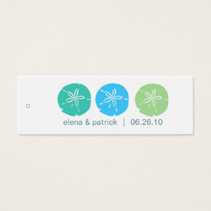 Sand Dollar Gift Tags