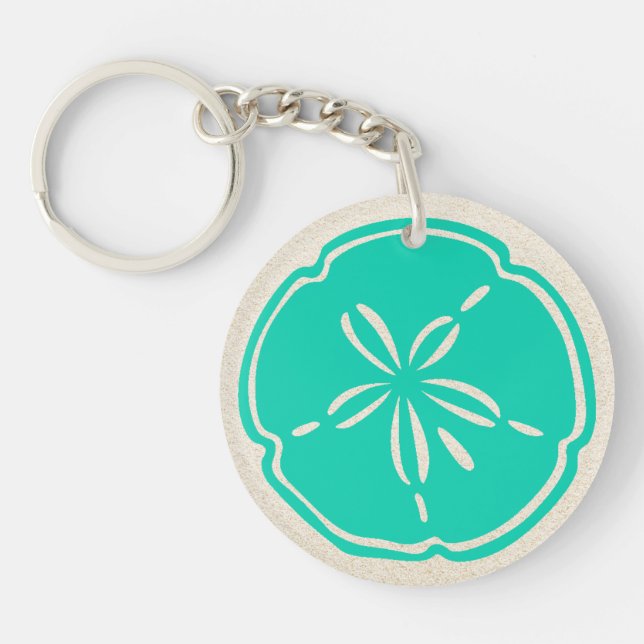Sand Dollar Keychain - Customise Back (Front)