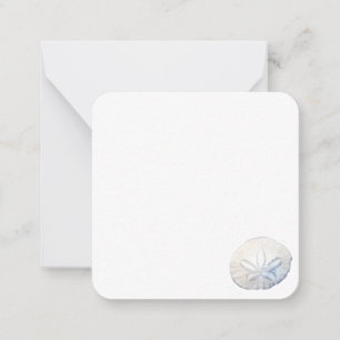 Sand Dollar Photo Flat Note Cards