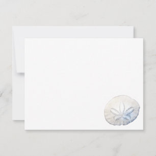 Sand Dollar Photo RSVP Card