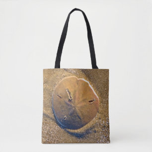 Sand Dollar Revealed On Beach Hilton Head Island Tote Bag