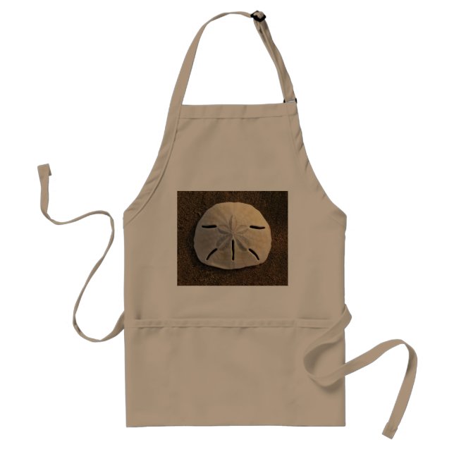 Sand Dollar Sea Shell Sand Beach Apron (Front)