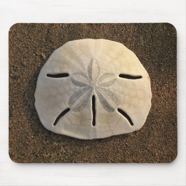 Sand Dollar Sea Shell Sand Beach Mousepad (Front)