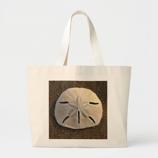 Sand Dollar Sea Shell Tote Bag (Front)