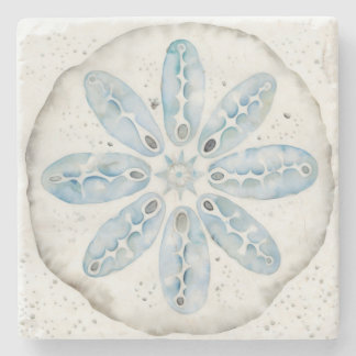 Sand Dollar Summer Drink Coaster