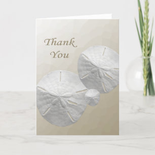 Sand Dollar Thank you Cards