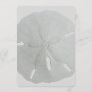 Sand Dollar Wedding Fan Program Paper Programme