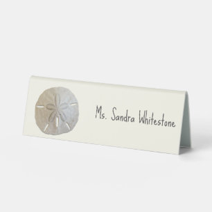 Sand Dollar Wedding Place Card Seating With Name
