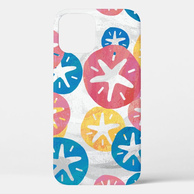 Sand Dollar Yellow Red Blue Pattern Case-Mate iPho Case-Mate iPhone Case (Back)
