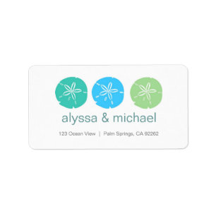 Sand Dollars Address Labels