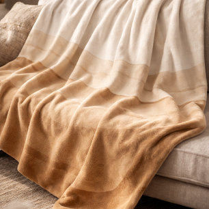 Sand Drift Gradient Sherpa Blanket