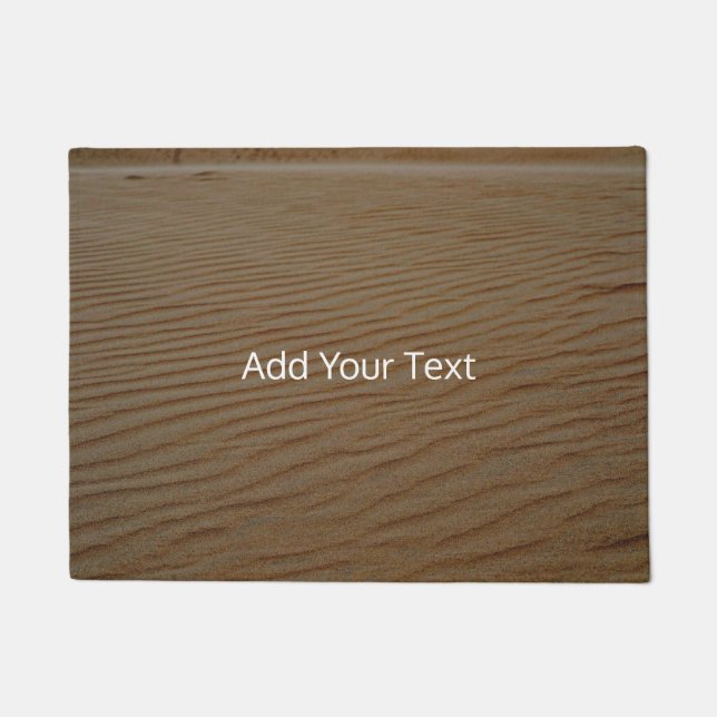 Sand Dune-Abstract by Shirley Taylor Doormat (Front)