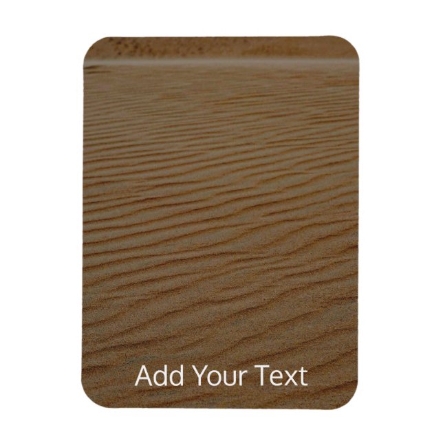 Sand Dune-Abstract by Shirley Taylor Magnet (Vertical)