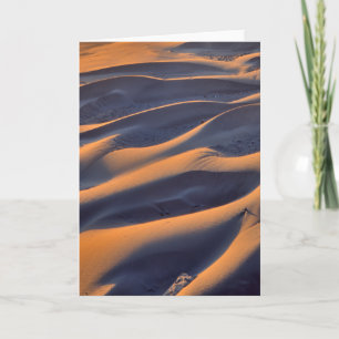 Sand Dune Abstract Card