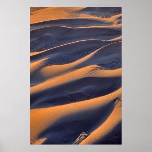 Sand Dune Abstract Poster