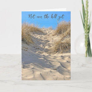 Sand Dune Birthday Humour Card