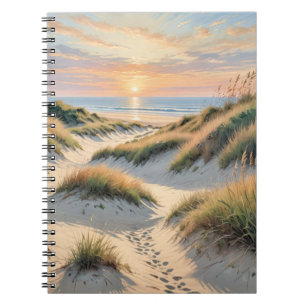 Sand Dune Footprints Notebook