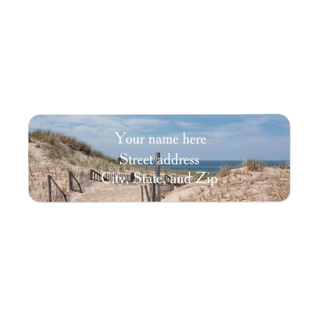 Sand dunes and beach (Front)