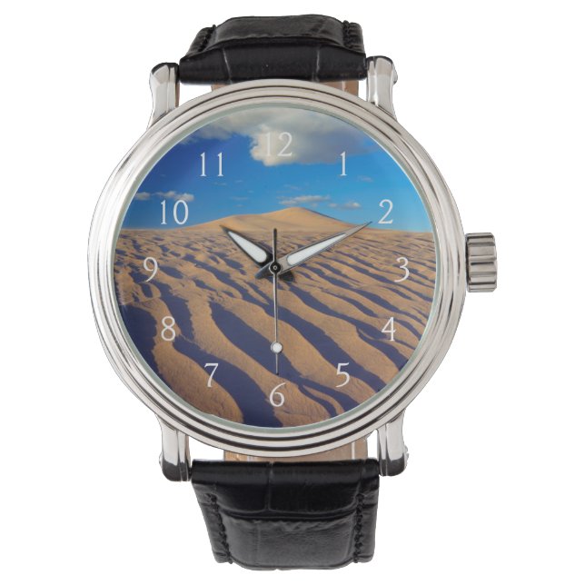 Sand Dunes and Clouds Watch (Front)