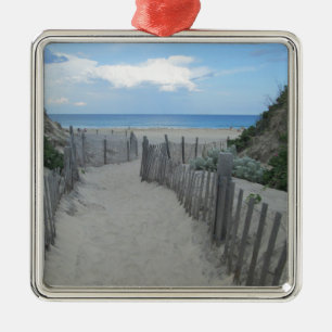 Sand Dunes Block Island Metal Tree Decoration