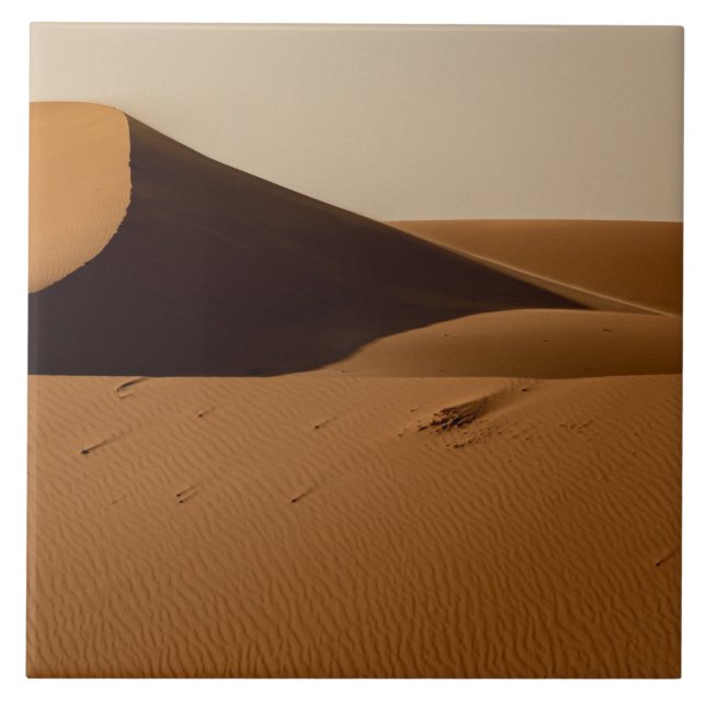 Sand Dunes Desert Landscape Tile (Front)