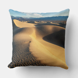 Sand dunes in Death Valley, CA Cushion