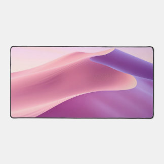 Sand dunes in pink and lavender desk mat