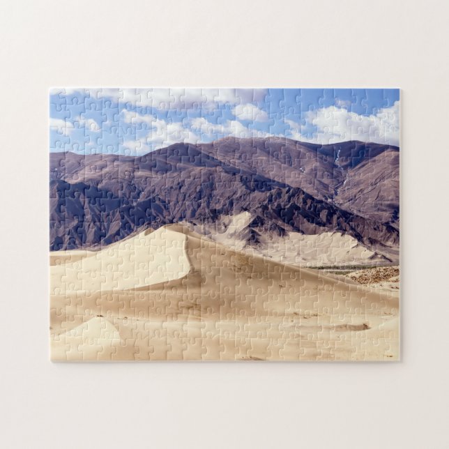 Sand dunes near Samye Monastery - Tibet Jigsaw Puzzle (Horizontal)