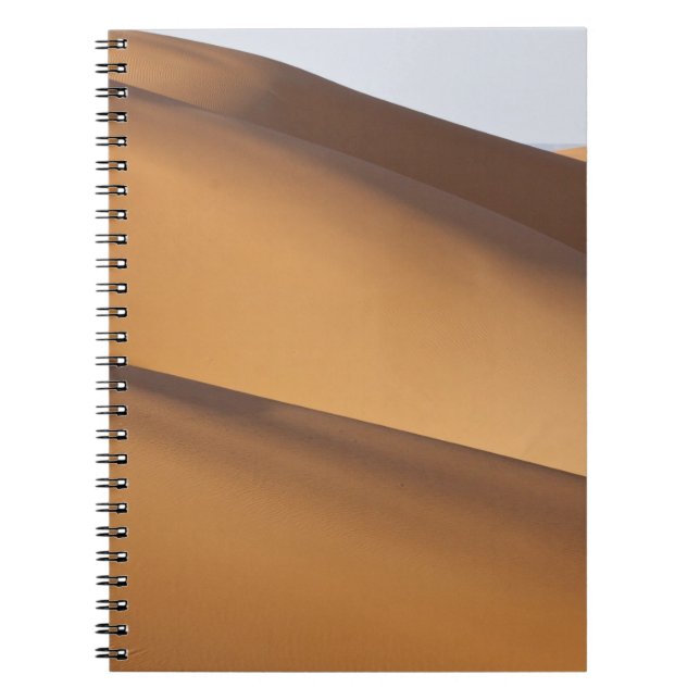 Sand dunes, Sahara desert, Morocco 2 Notebook (Front)