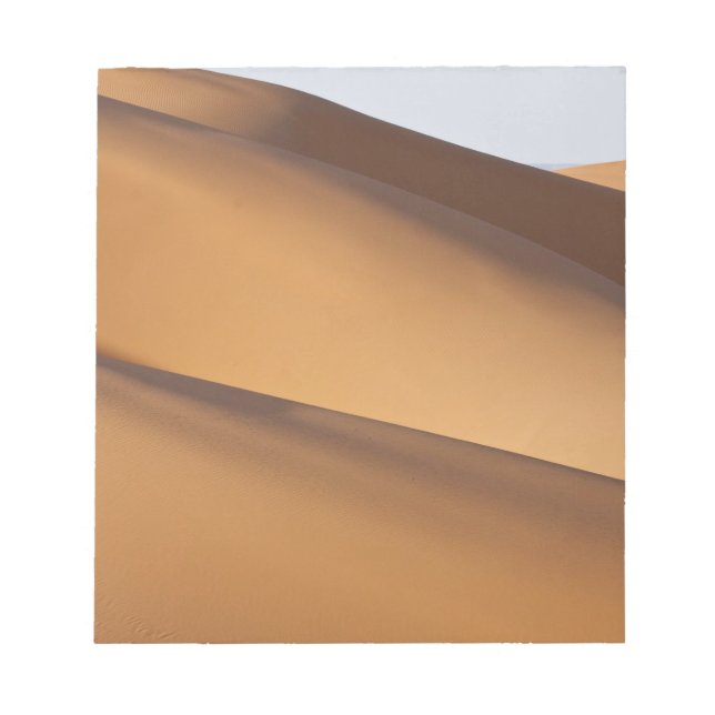 Sand dunes, Sahara desert, Morocco 2 Notepad (Front)