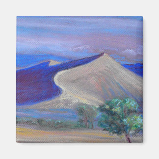 Sand Dunes with blue shadows Magnet