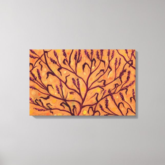 Sand Flower Water Pepper Wildflowers Floral Art  Canvas Print (Front)