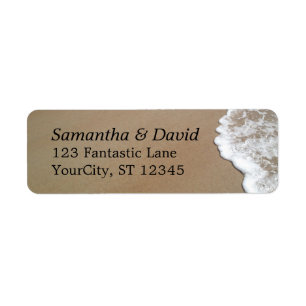 Sand & Foam Beach Photo Wedding