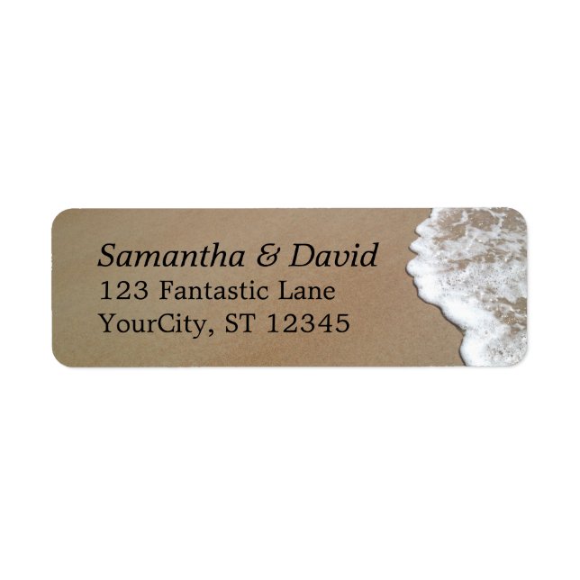 Sand & Foam Beach Photo Wedding (Front)