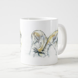 Sand Gazelles 2009 5 Large Coffee Mug